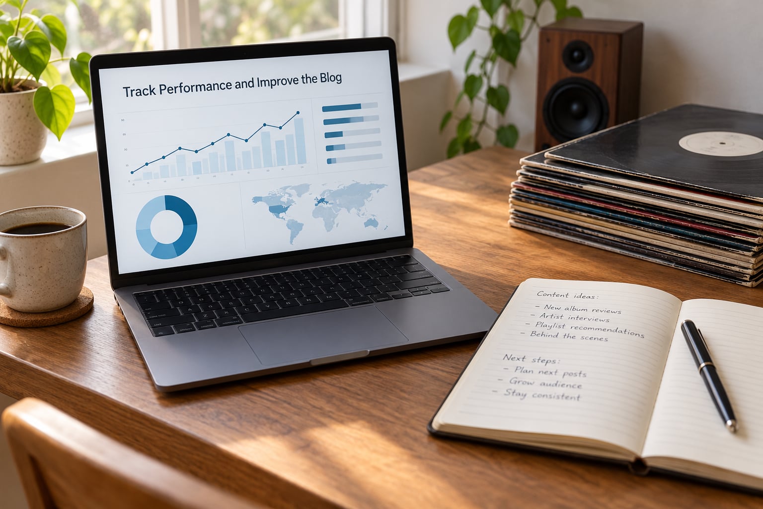 Track Performance and Improve the Blog