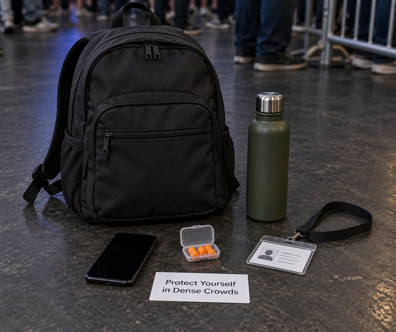 Protect Yourself in Dense Crowds