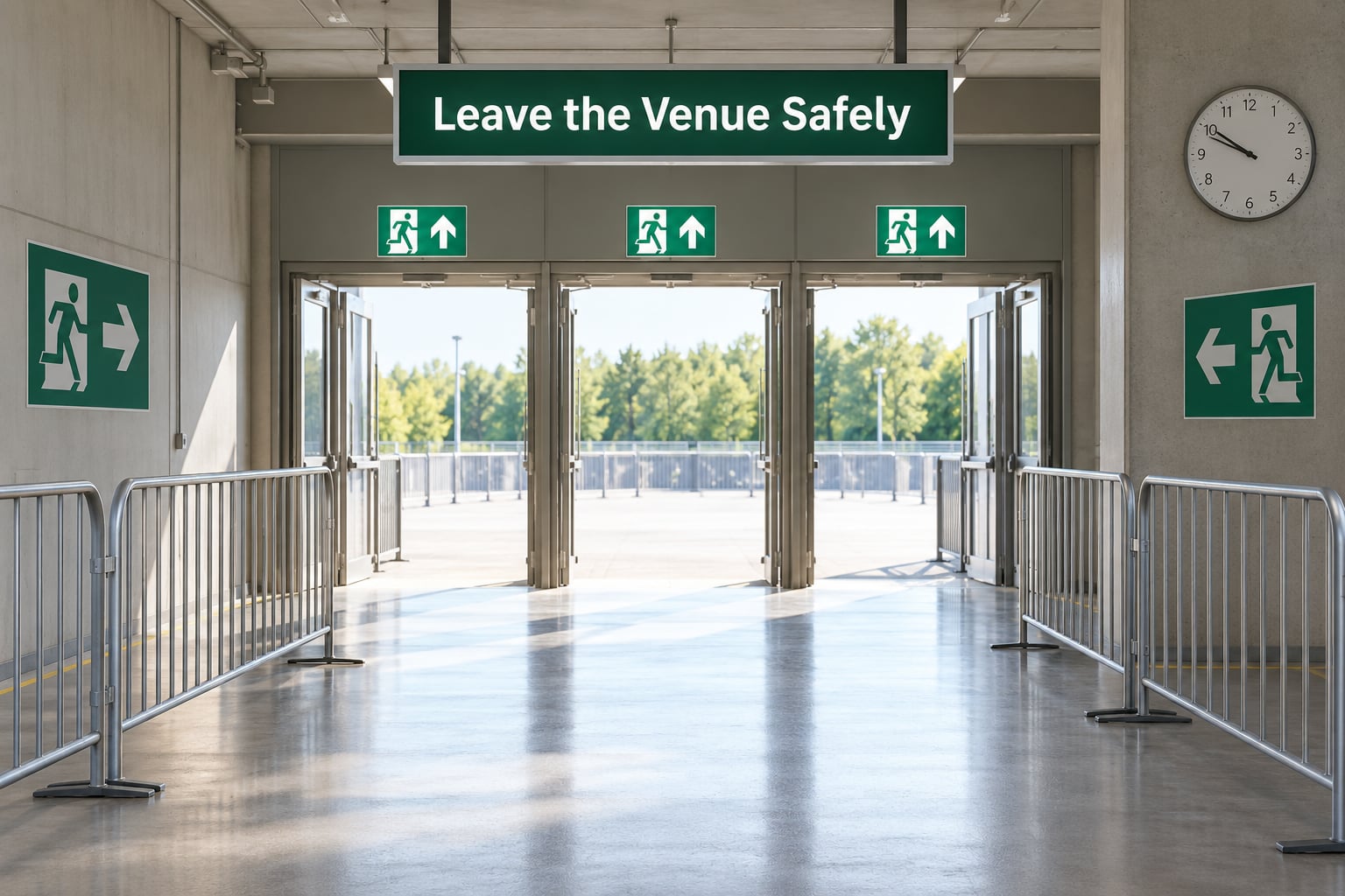 Leave the Venue Safely