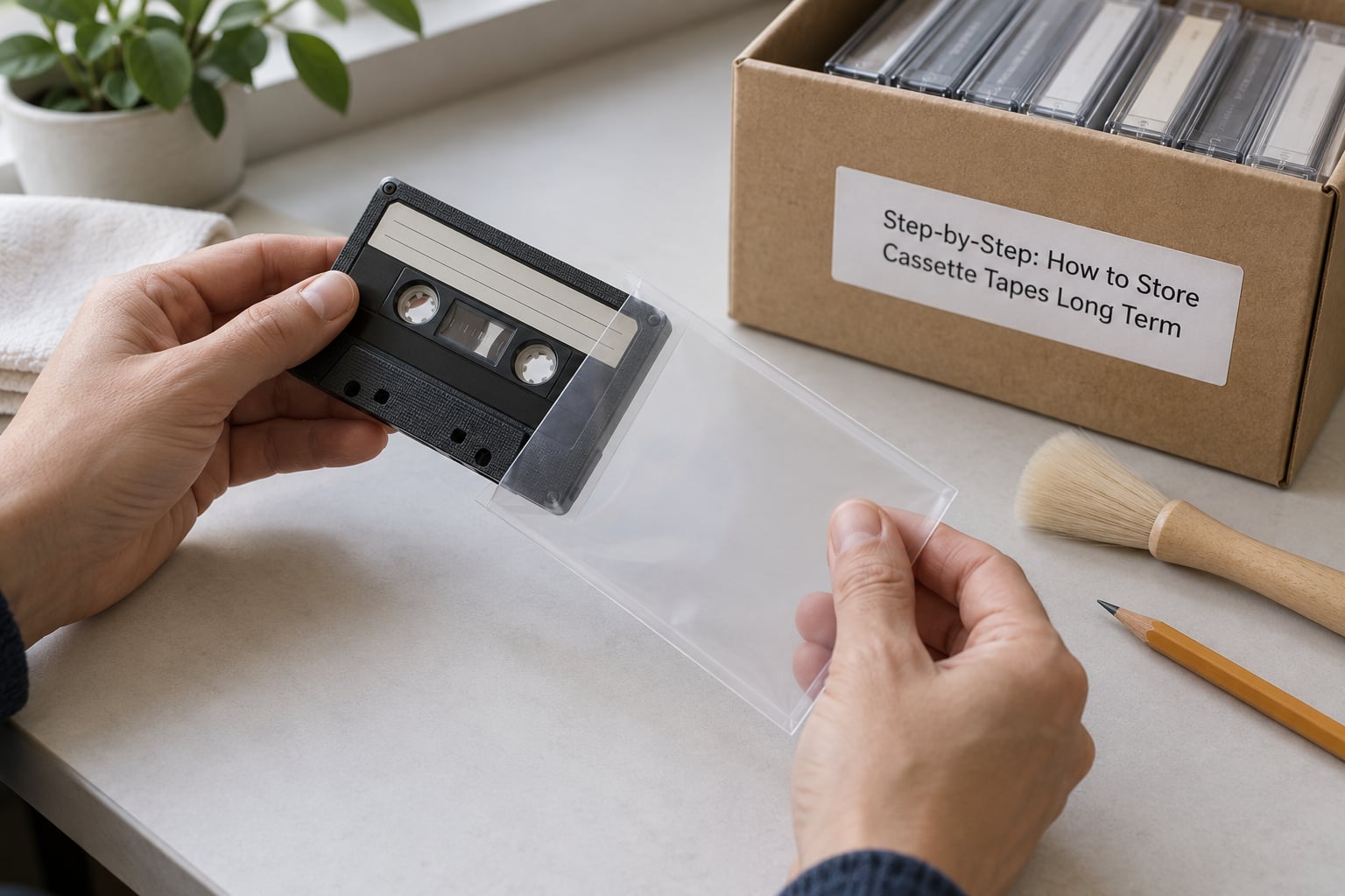 Step-by-Step: How to Store Cassette Tapes Long Term