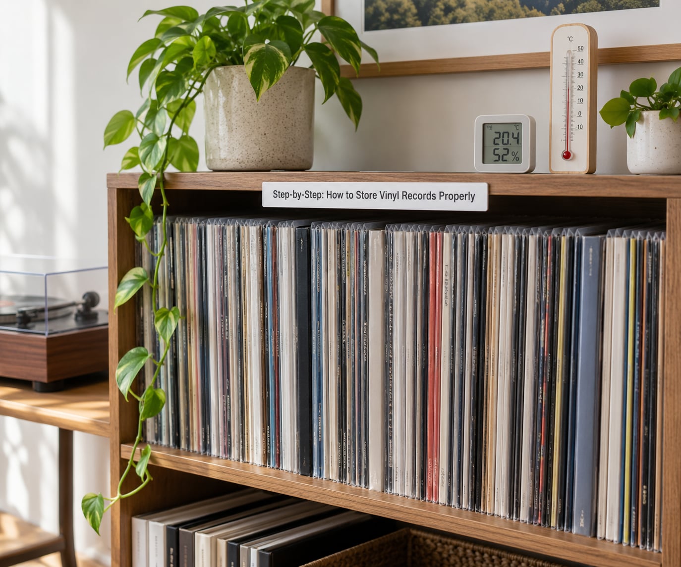 Step-by-Step: How to Store Vinyl Records Properly