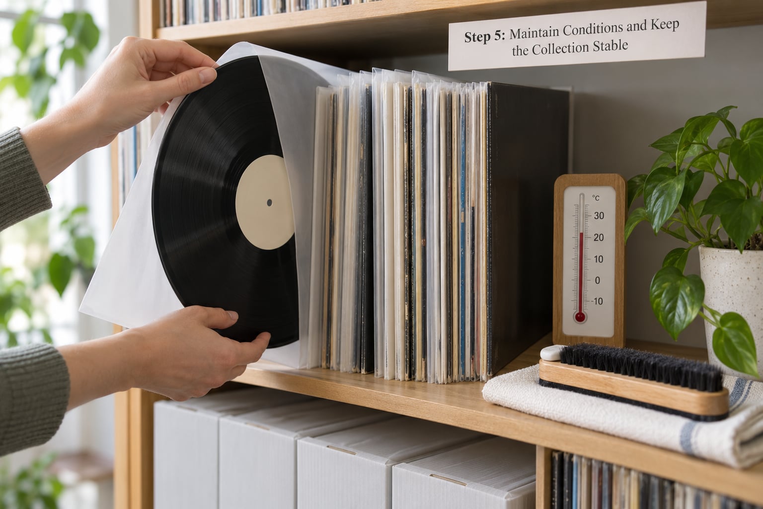 Step 5: Maintain Conditions and Keep the Collection Stable