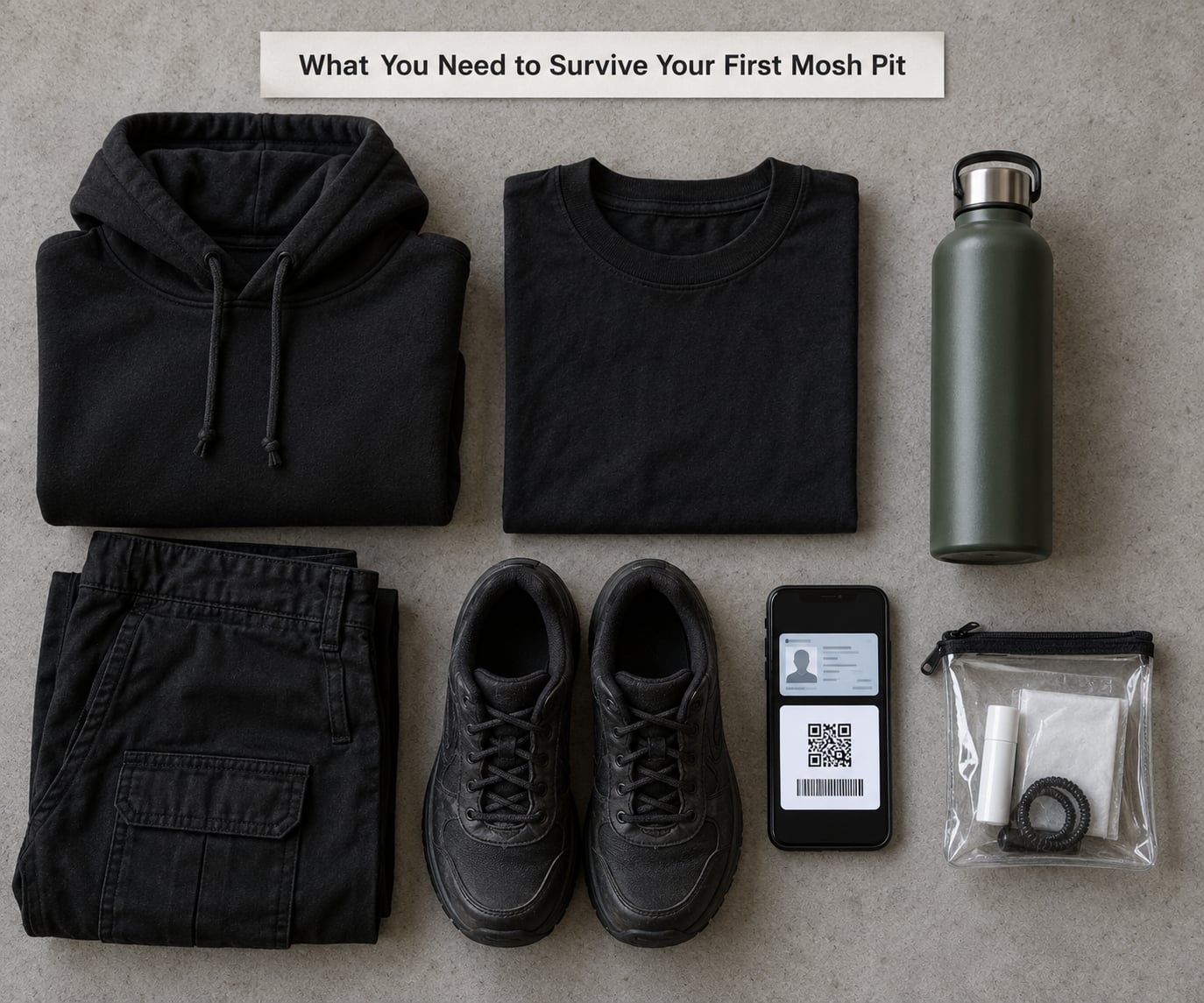 What You Need to Survive Your First Mosh Pit