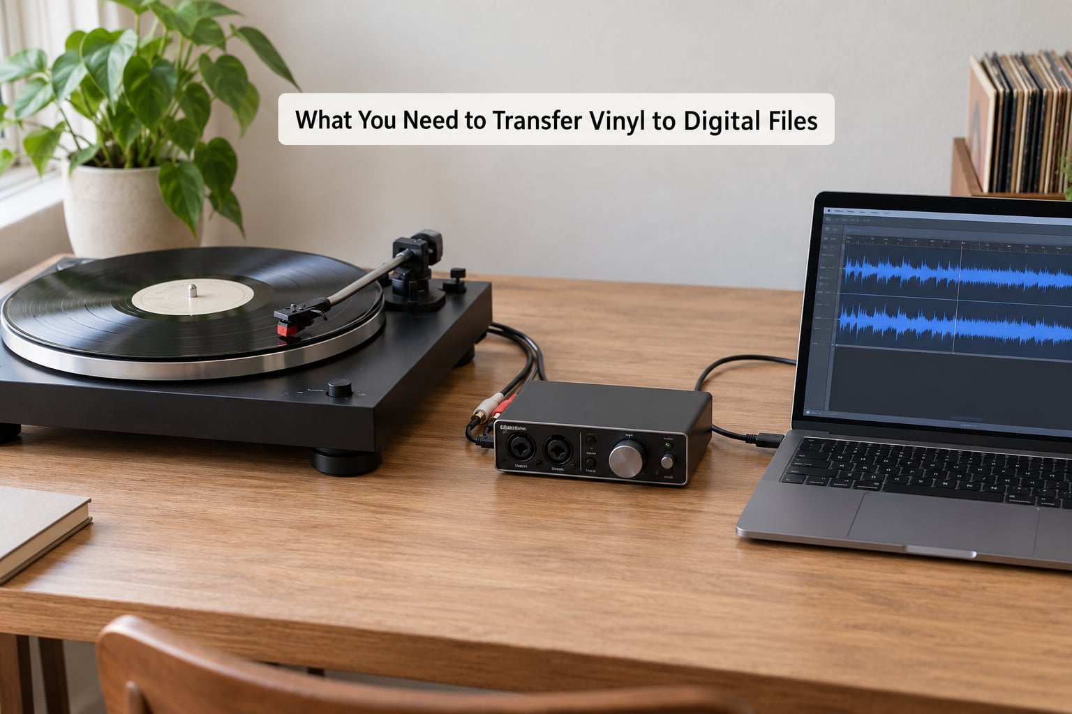 What You Need to Transfer Vinyl to Digital Files