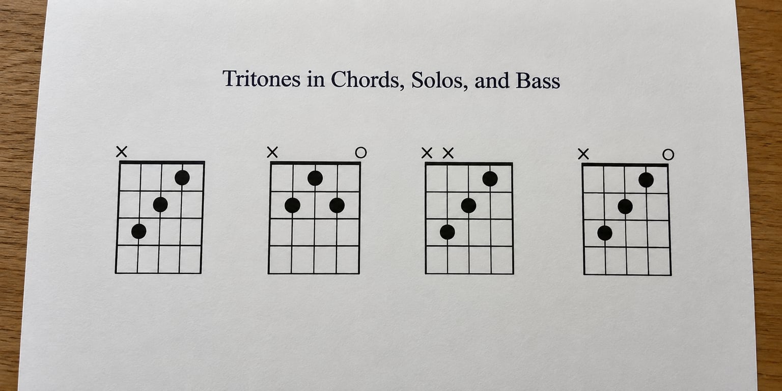 Tritones in Chords, Solos, and Bass