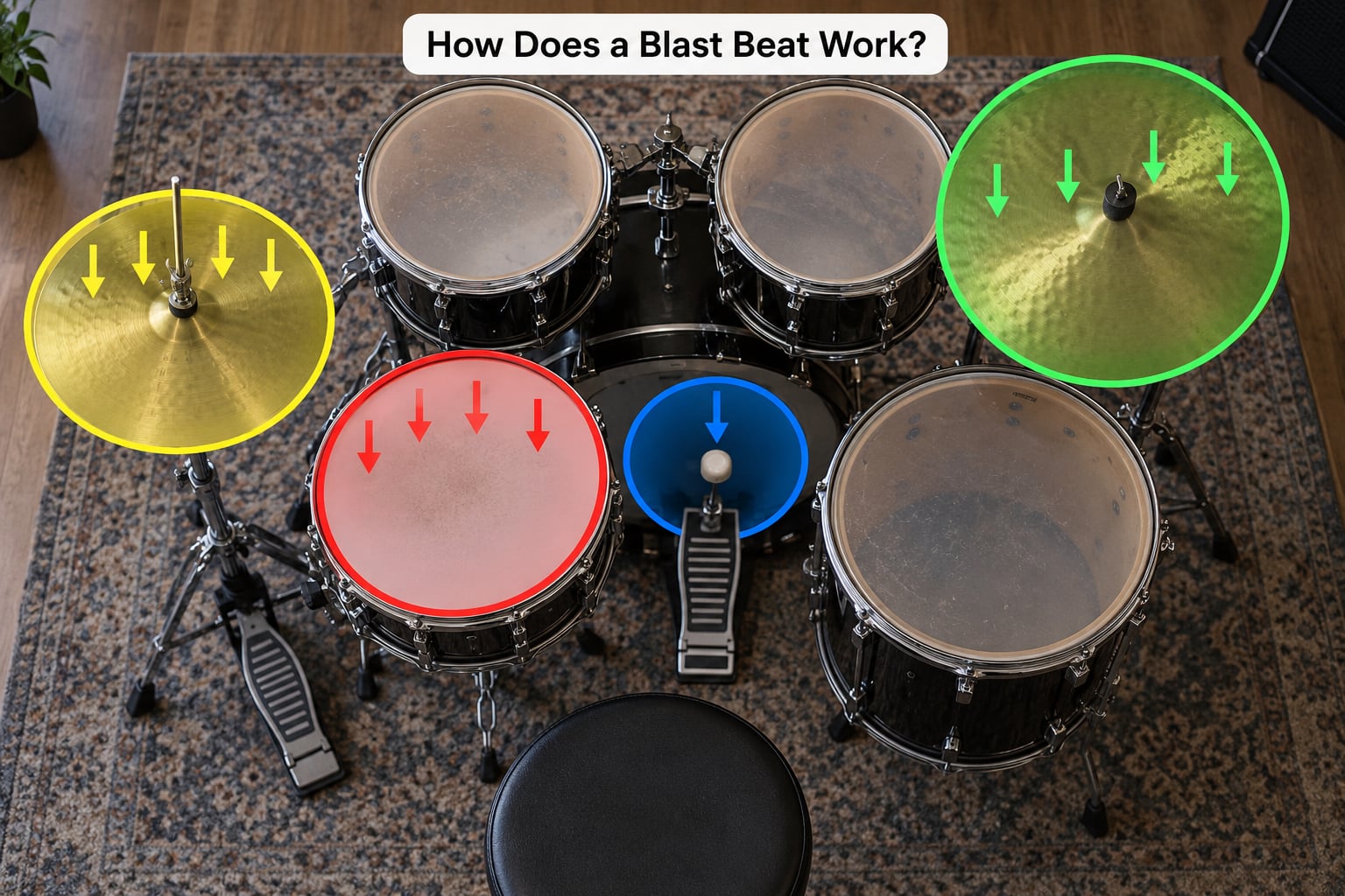 How Does a Blast Beat Work?