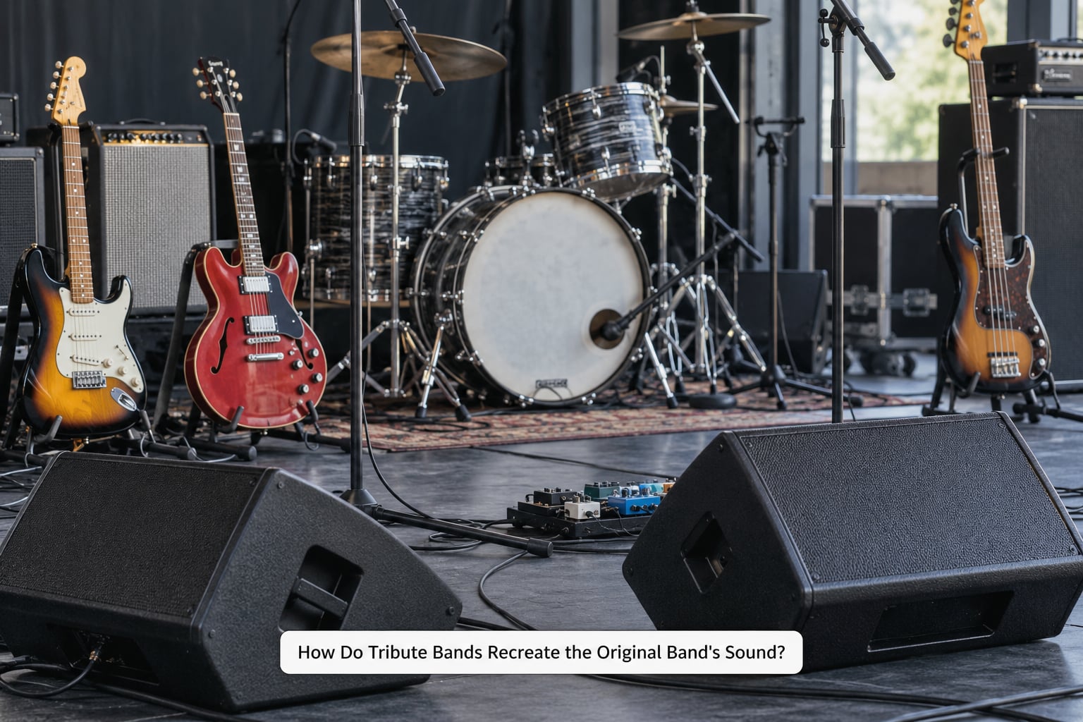 How Do Tribute Bands Recreate the Original Band's Sound?