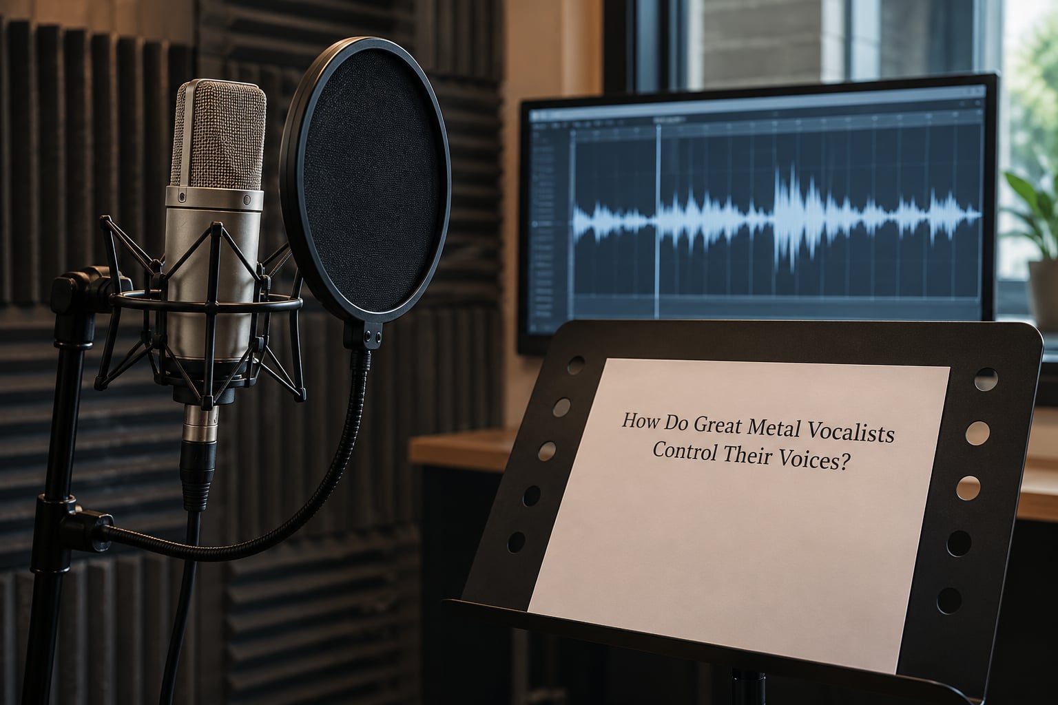 How Do Great Metal Vocalists Control Their Voices?