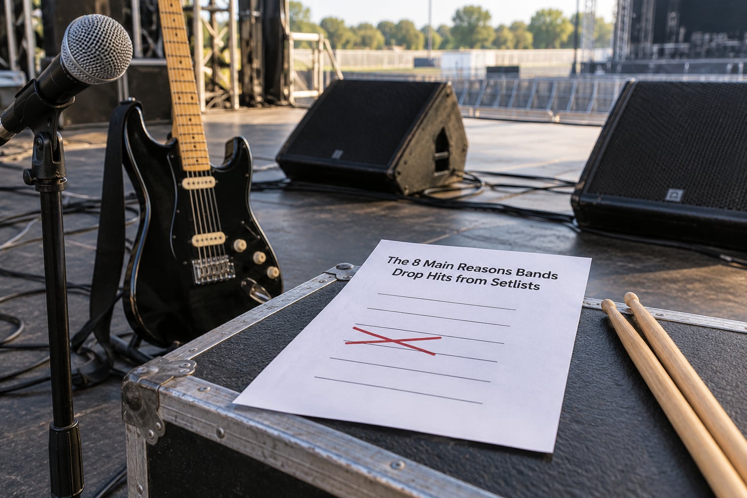 The 8 Main Reasons Bands Drop Hits from Setlists