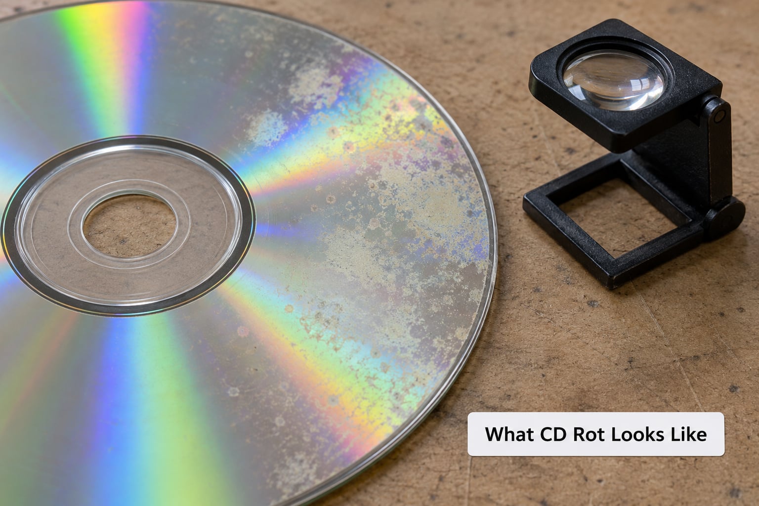 What CD Rot Looks Like
