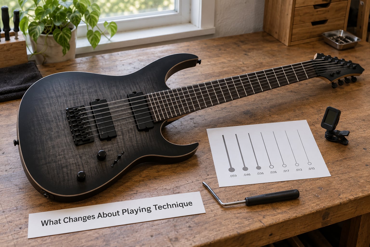 What Changes About Playing Technique