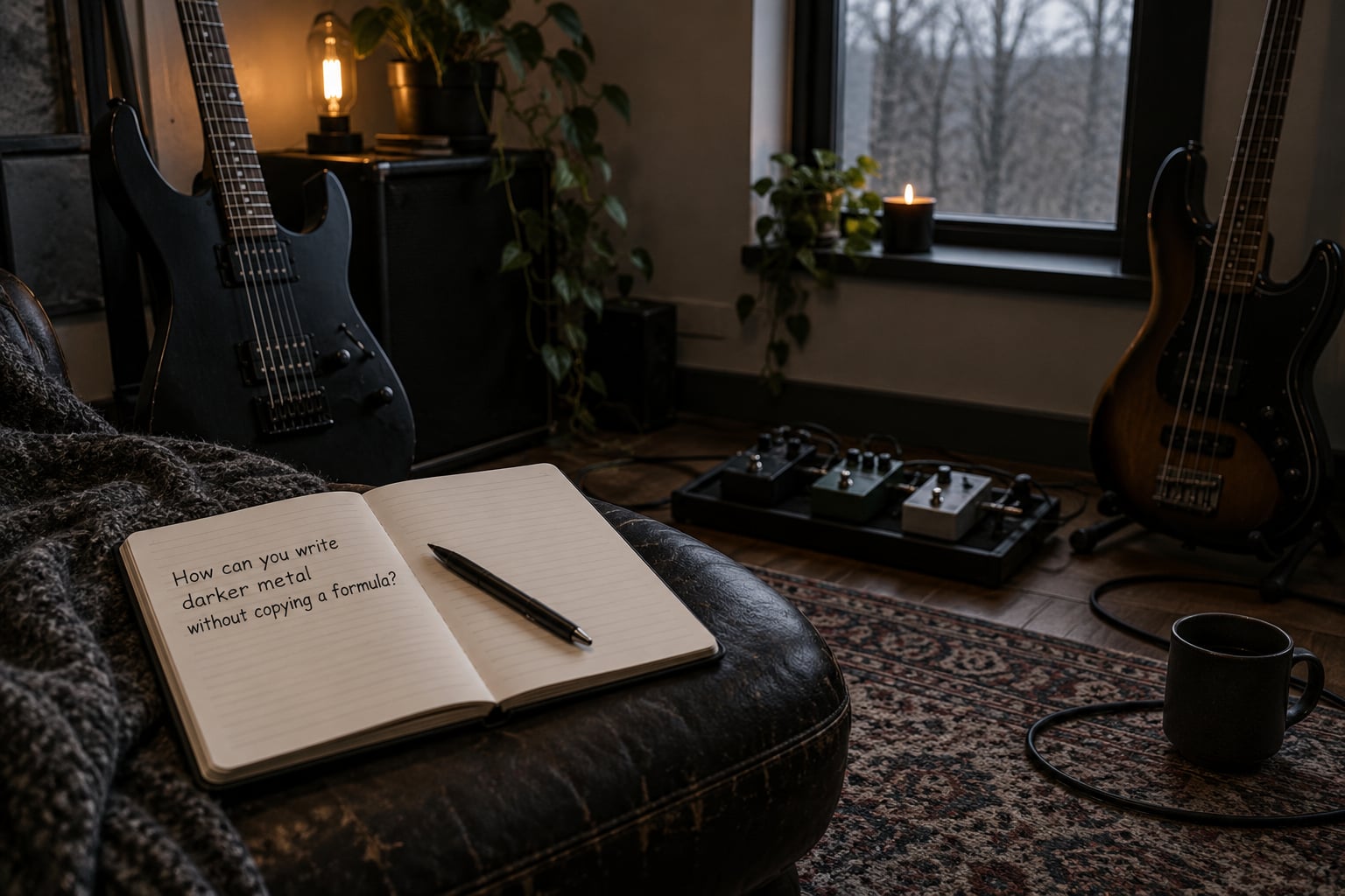 How can you write darker metal without copying a formula?
