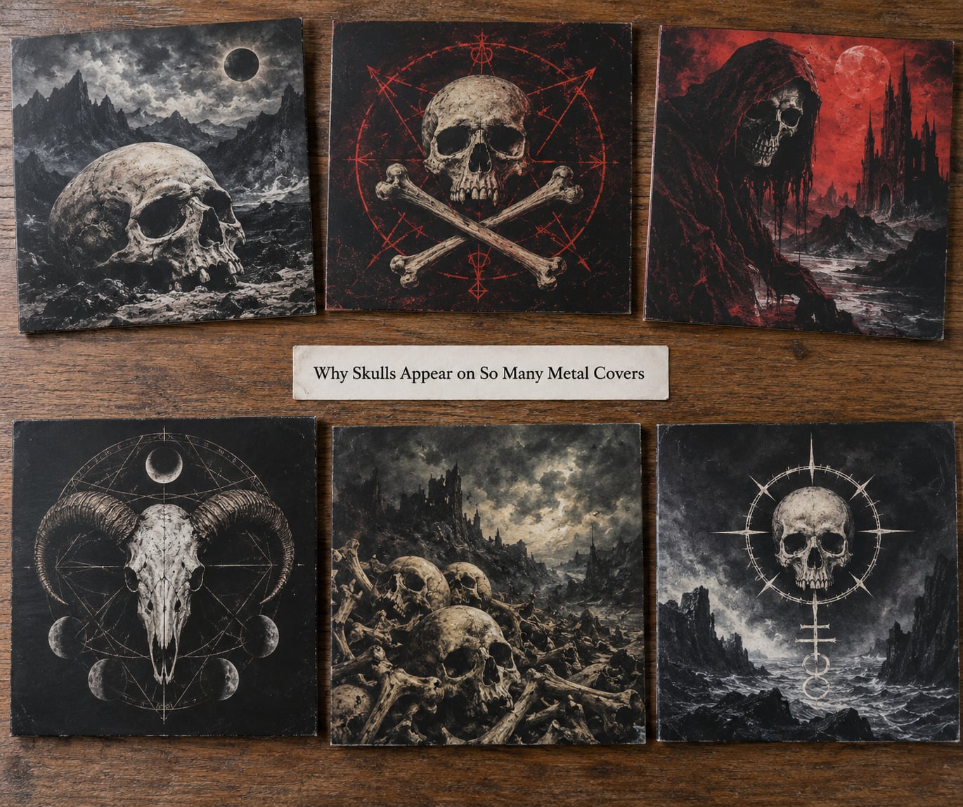 Why Skulls Appear on So Many Metal Covers