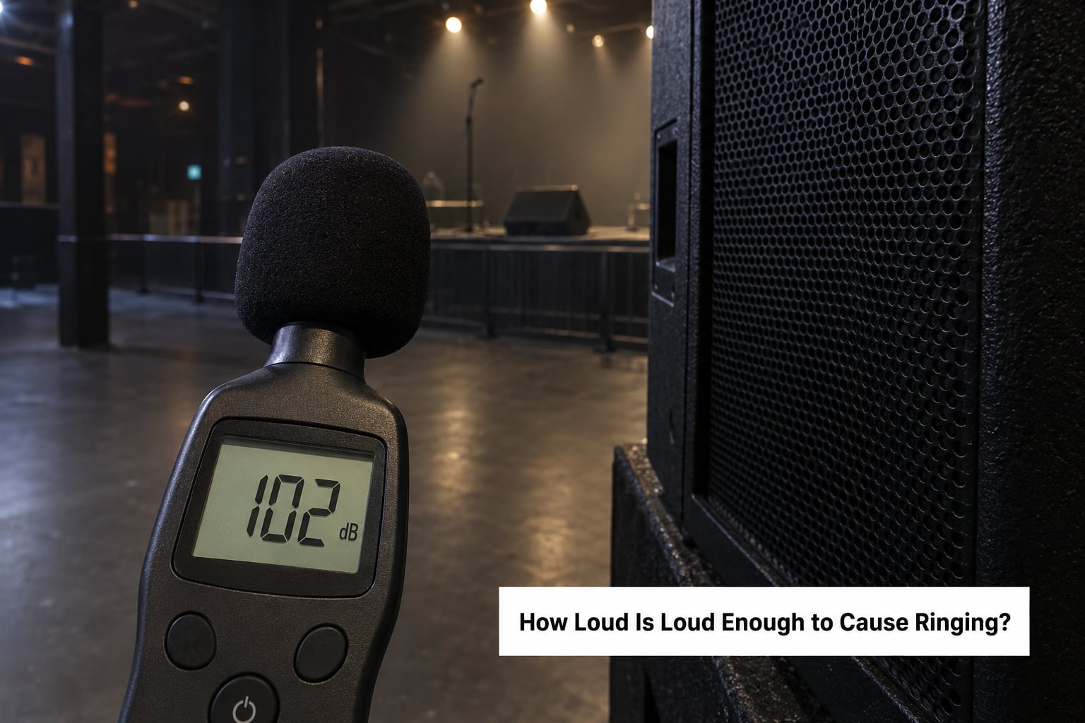 How Loud Is Loud Enough to Cause Ringing?